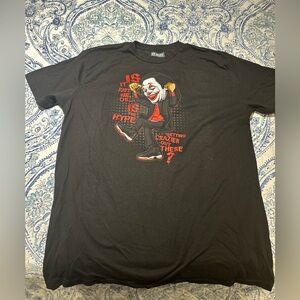 Black joker T-shirt